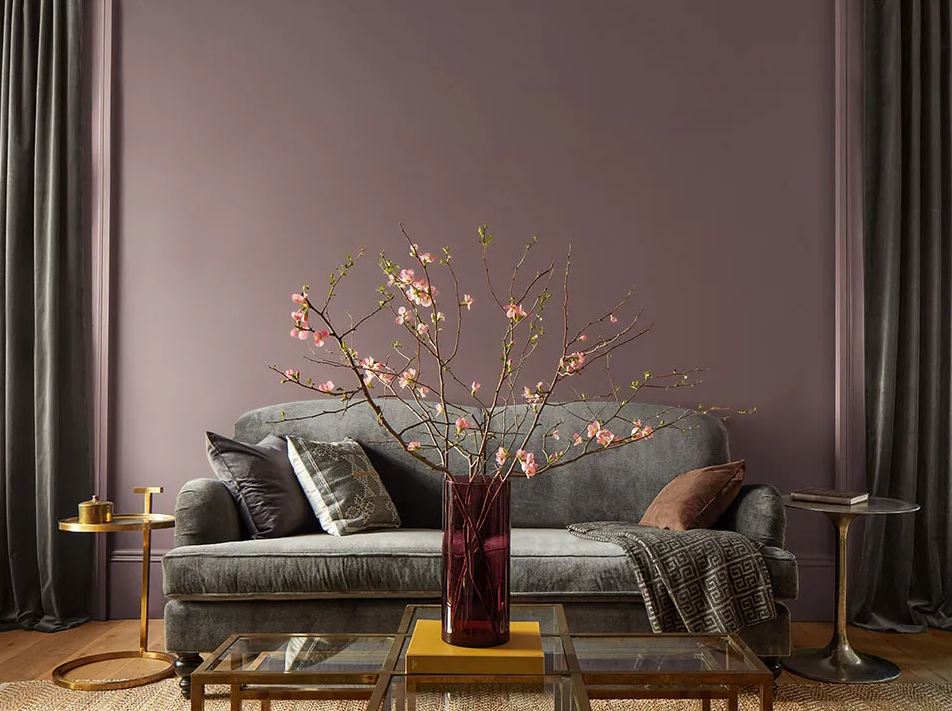 Embrace the beauty of quietly colorful hues with the Color of the Year 2025, Cinnamon Slate 2113-40. A delicate mix of heathered plum and velvety brown, this nuanced color brings a smooth familiarity to any design.